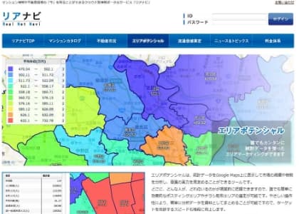 リアナビ エリアポテンシャル